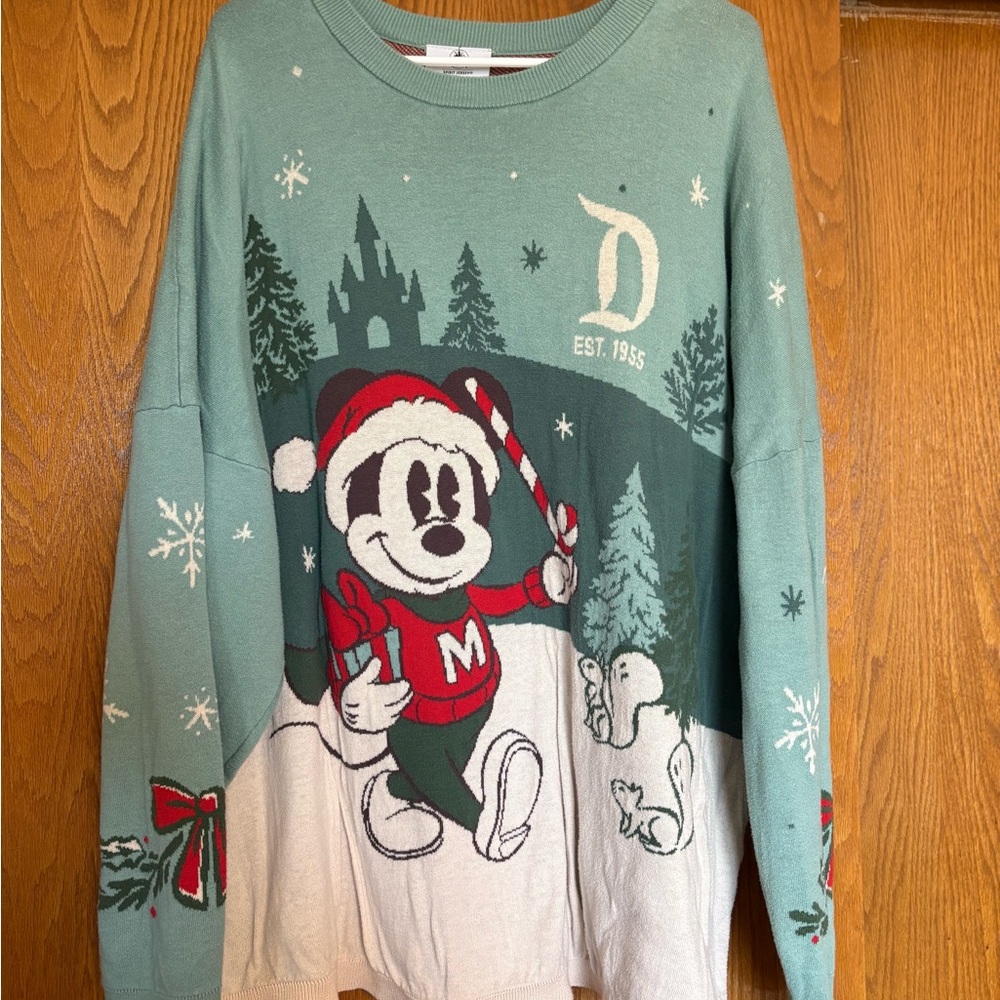 Disney Christmas Sweater with Mickey Mouse